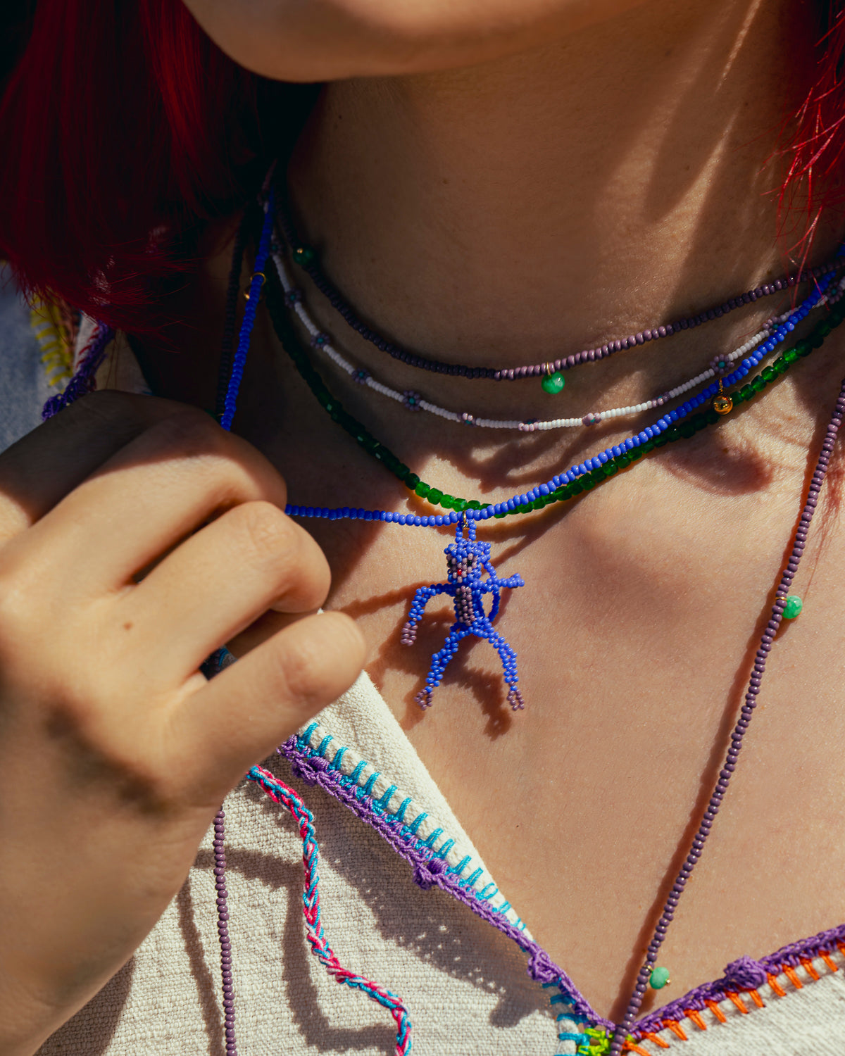 Collar Mono Chaquira