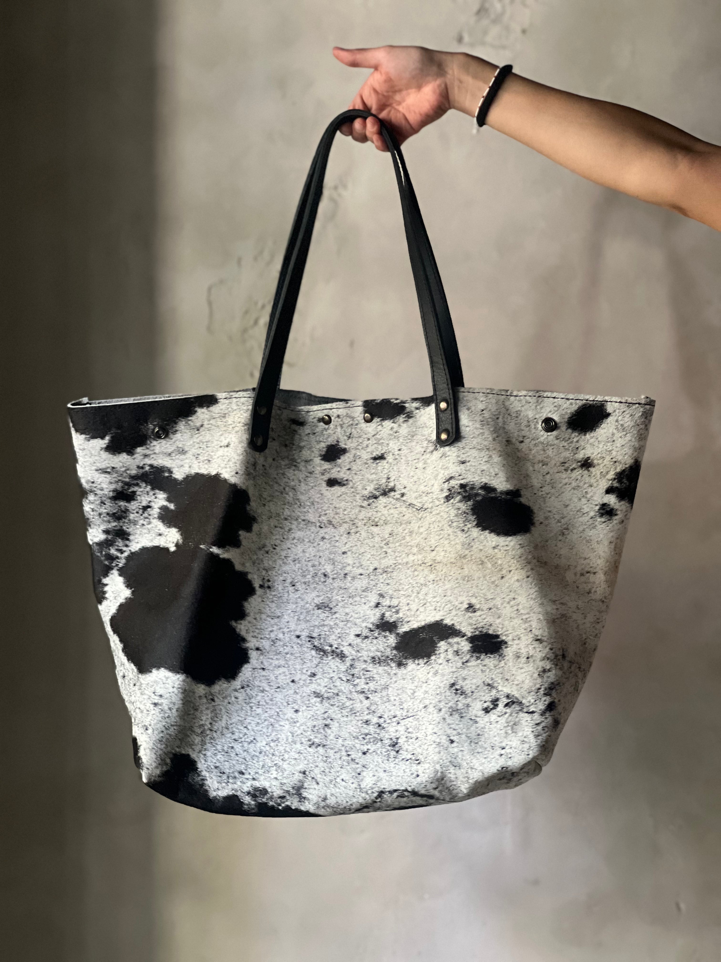 Bolso de pelo genuino