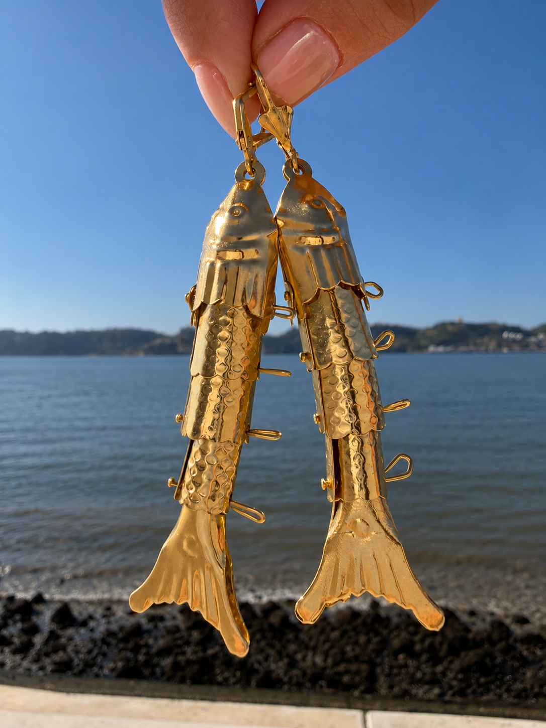 Fish earrings