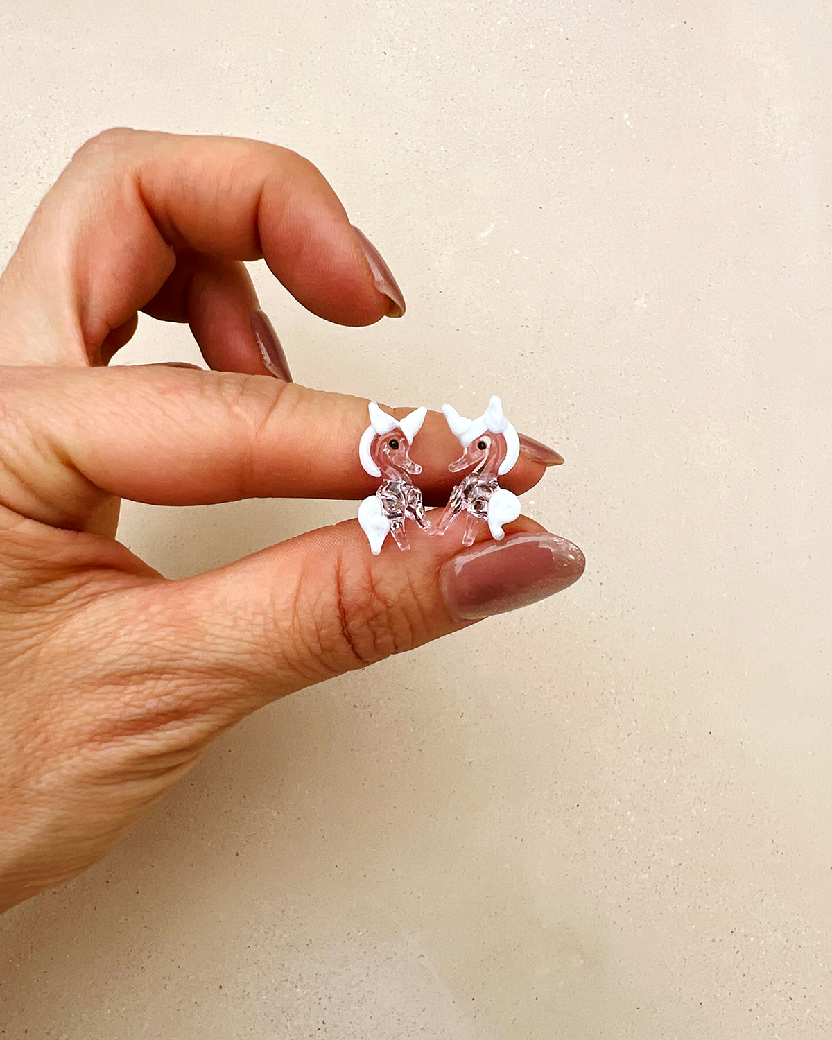 Blown Glass mini studs