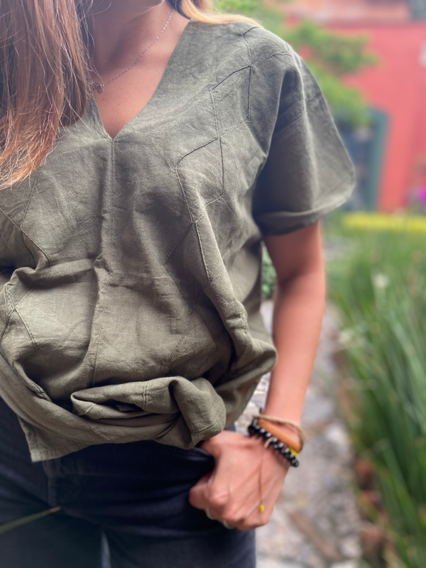 María Blouse, Natural Dyes